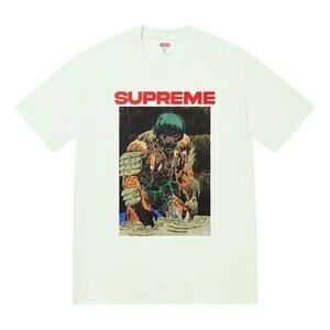 Supreme RONIN Short Sleeve Mint Pale Green Tee with Graphic Size L